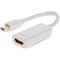 Add-On Addon 8In Mini-Displayport Male To Hdmi Female White Adapter Cable MDP2HDMIAW - alternate 1
